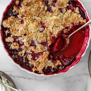Plum Crumble