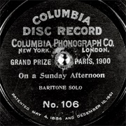 On a Sunday Afternoon - 	JW Myers