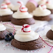 Chocolate Drop Peppermint Cookies