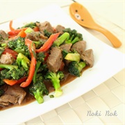 Veal Beef and Broccoli