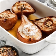 Cinnamon Baked Pears