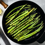 Asparagus Fried in Butter