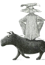The Admonitory Hippopotamus (Edward Gorey)