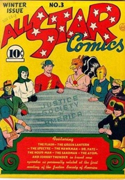 All-Star Comics (1940); #3 - The First Meeting of the Justice Society of America (DC Comics)
