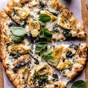 Artichoke Flatbread Pizza