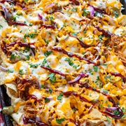Barbecue Pulled Pork Nachos