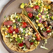 Flank Steak Taco