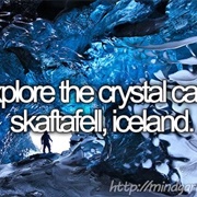Explore the Crystal Cave, Skaftefall, Iceland