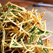 Grana Formaggio and Rosemary Fries