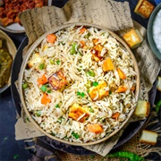 Paneer Pulao / Paneer With Rice
