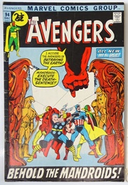 Avengers #94 (Roy Thomas, Neal Adams, John Buscema)