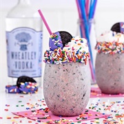 Boozy Confetti Oreo Milkshake