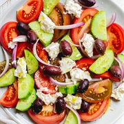Greek Salad With Olives