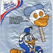 Donald Duck Ice Cream
