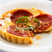 Pepperoni Pizza Tart