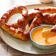 Bavarian Pretzel With Beer Cheese