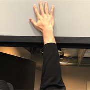 Tried to Touch the Top of Doorway