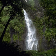 Fa'aruma'i Waterfalls, French Polynesia
