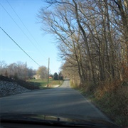 Mooresville's Gravity Hill (Permanently Closed)