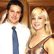 Richie McCaw and Hayley Holt