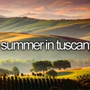 Spend Summer in Tuscany