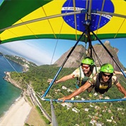Hang Gliding in Rio De Janeiro, Brazil