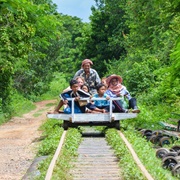 Bamboo Train, Battambang, Cambodia