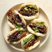 Vegan Sticky Tofu Bao Buns