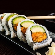 Yam and Avocado Maki
