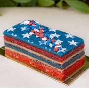 ABC Commissary Red, White, and Blue Raspberry Frangipane Bar