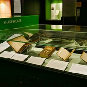 The British Library's Treasures Gallery, London