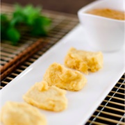 Fried Silken Tofu
