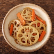 Boiled Carrot, Lotus Root & Burdock Root