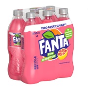 Fanta Pink Grapefruit Zero Added Sugar