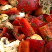 Grilled Champignon Bell Pepper