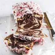 Peppermint Swirl Pound Cake