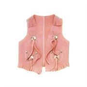 Pink Cowboy Vest