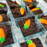 Rabbit's Garden Chocolate Pudding