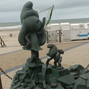 Statue Smurfin