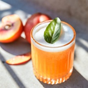 Nectarine Whiskey Sour
