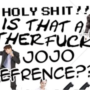 Is That a Jojo Reference?