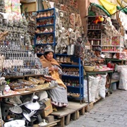 The Witches' Market, La Paz, Bolivia