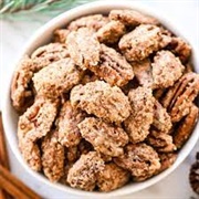 Cinnamon-Glazed Pecans