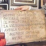 Nostradamus Stone in Turin