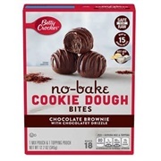 Chocolate Brownie Dough Bites