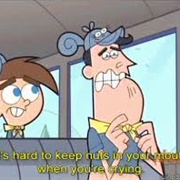 It's Hard to Keep Nuts in Your Mouth When You're Crying