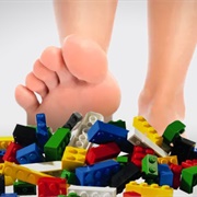 Step on a Lego