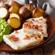 Lutefisk (Cod Dried and Soaked in Lye)