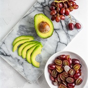 Avocado and Grapes
