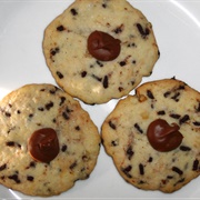 Vegan Walnut Chocolate Sprinkle Cookies